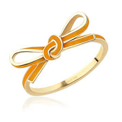 14 Ayar Altın Mineli Pembe  Fiyonk Yüzük