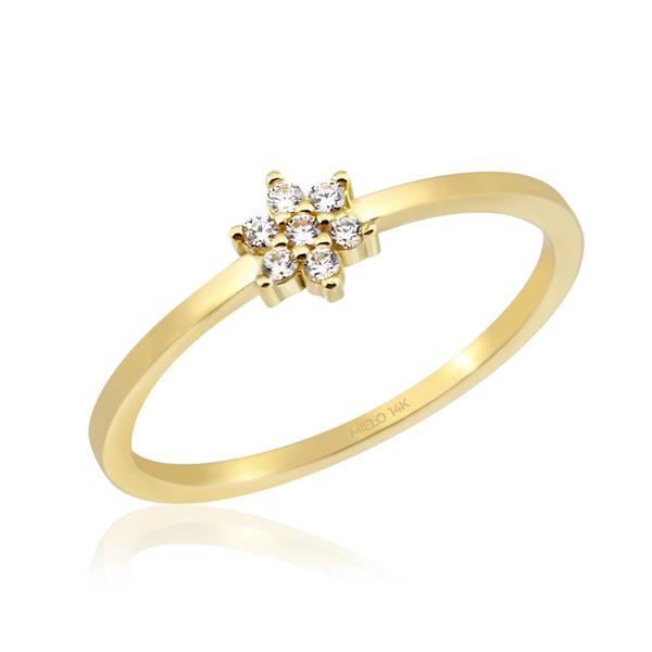 14 Ayar Altın Minimal Yüzük