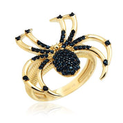 14 Ayar Altın Mis Amigos Örümcek Yüzük