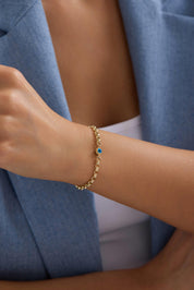 14 Ayar Altın Nazar Bileklik