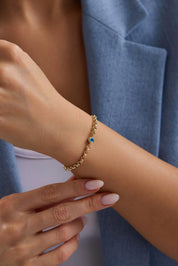 14 Ayar Altın Nazar Bileklik