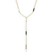 14 Ayar Altın Opera Mineli Kolye