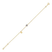 14 Ayar Altın Patili Nazar Bileklik