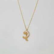 14 Ayar Altın Pescare Kolye