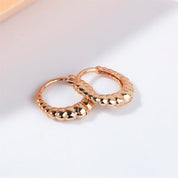 14 Ayar Altın Rose Küpe