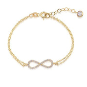 14 Ayar Altın Sonsuzluk Bileklik