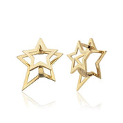 14 Ayar Altın Star Küpe