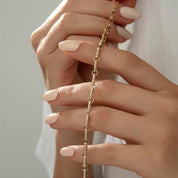 14 Ayar Altın Taşlı Bileklik