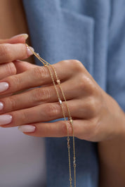 14 Ayar Altın Top Bileklik