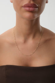 14 Ayar Altın Zincir Kolye