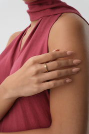 14 Ayar Antik Altın Yüzük