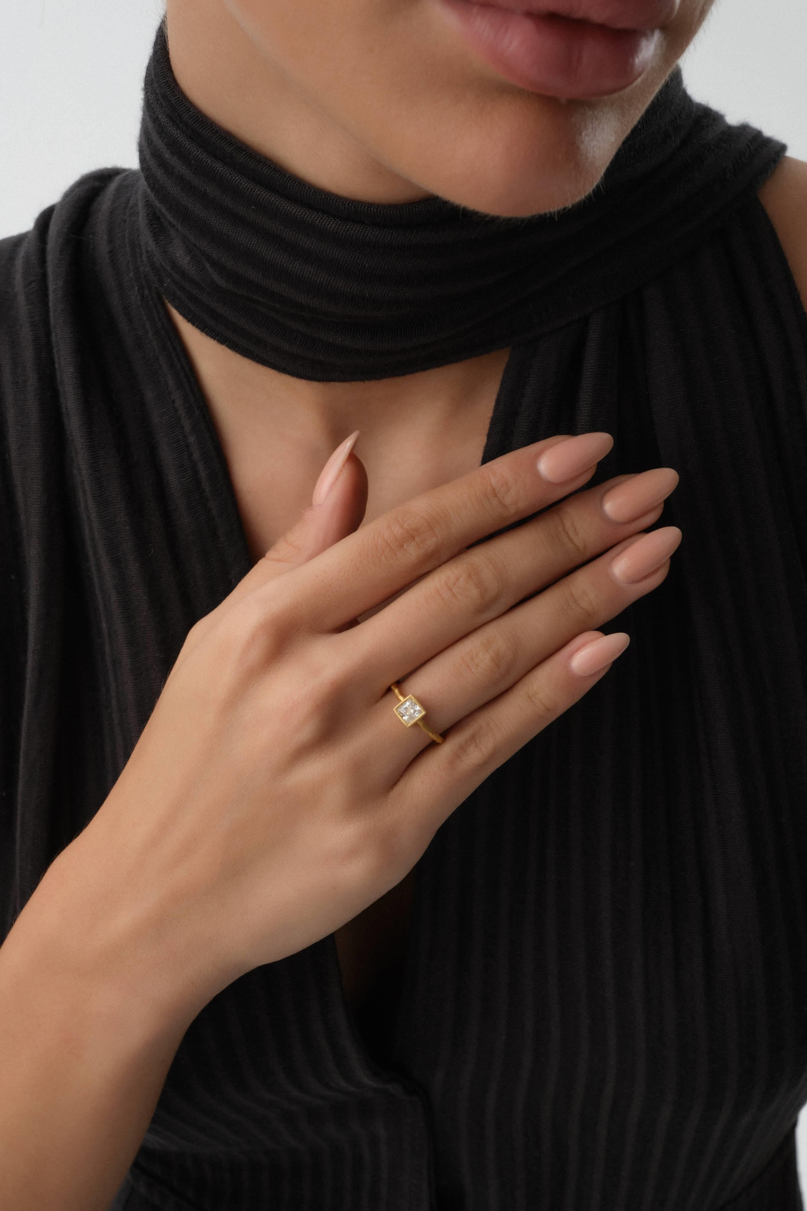 14 Ayar Antik Altın Yüzük