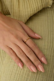 14 Ayar Antik Altın Yüzük