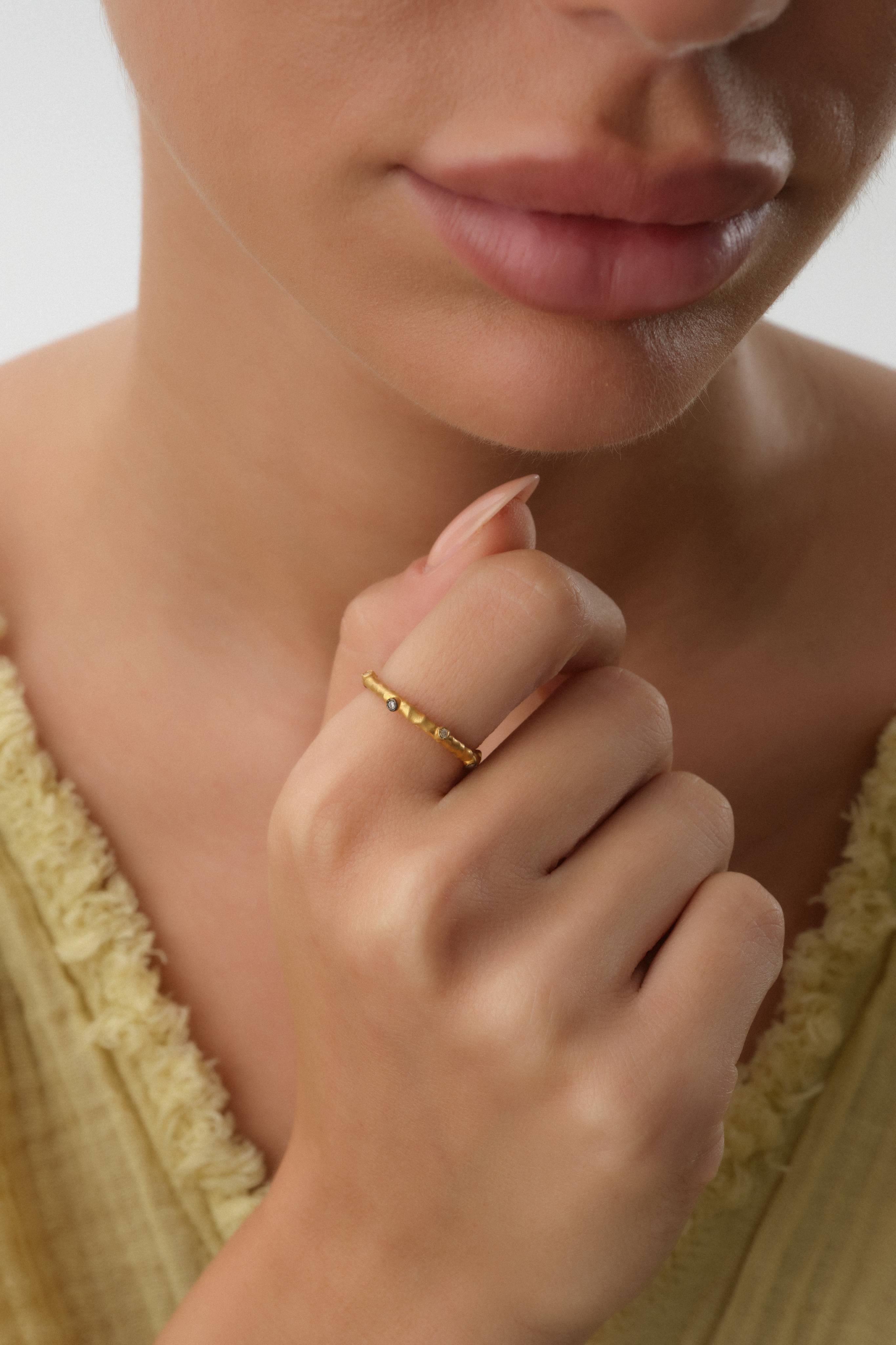 14 Ayar Antik Altın Yüzük