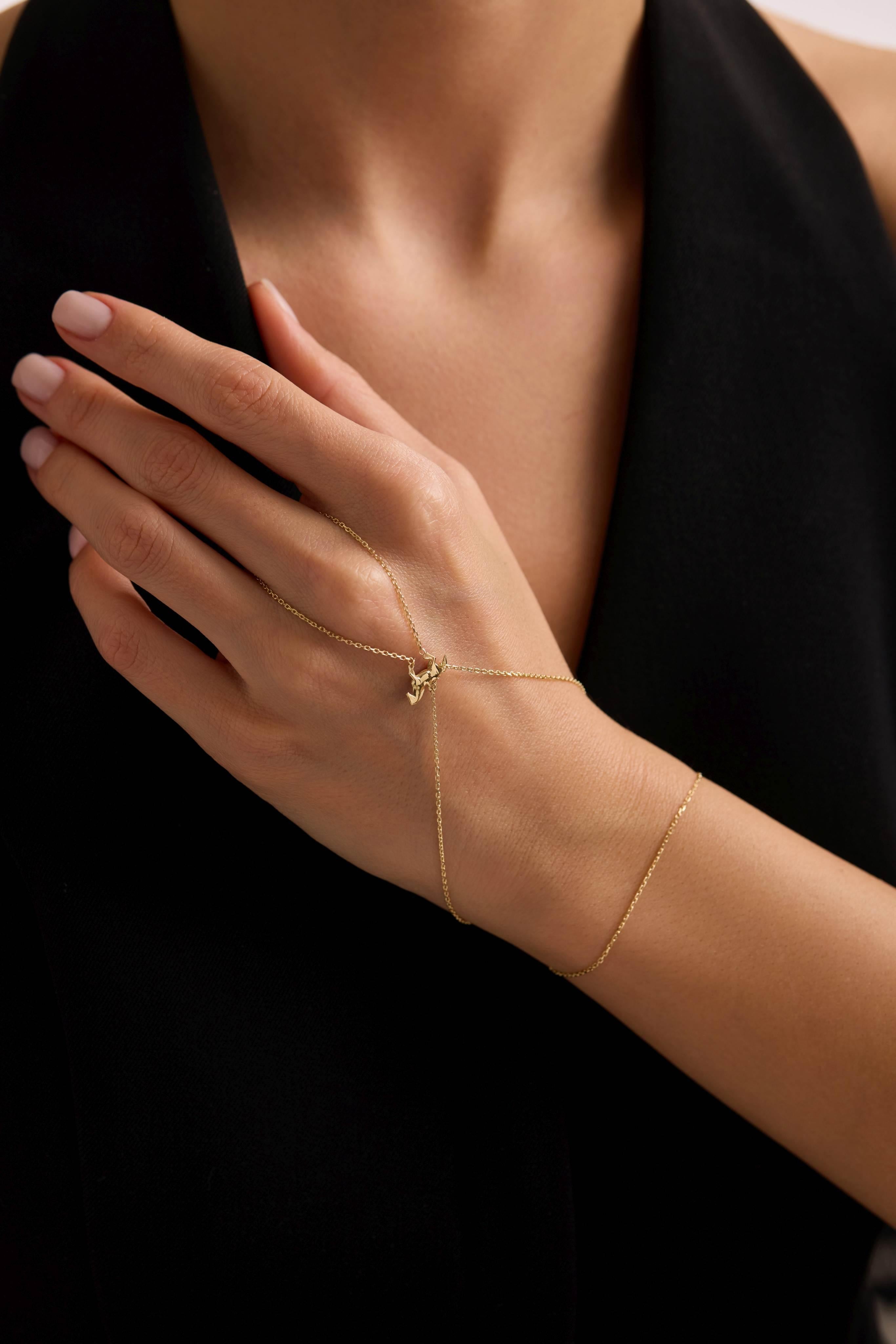 14 Ayar At Altın Şahmeran