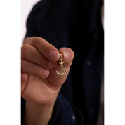 14 Ayar Çapa Erkek Altın Kolye Ucu