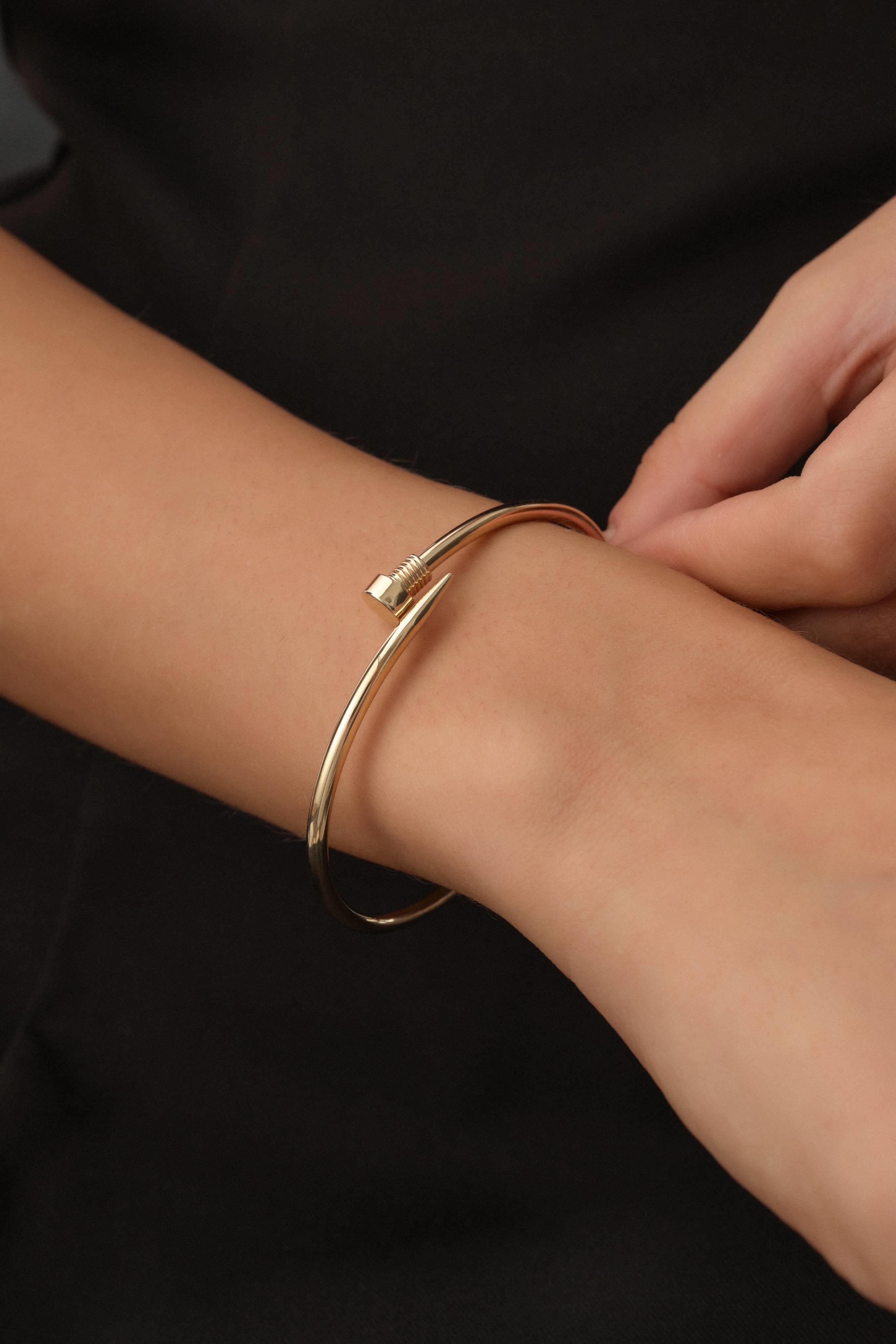 14 Ayar Çivi Altın Kelepçe