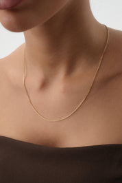 14 Ayar Doç Altın Zincir Kolye