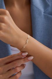 14 Ayar Dorikalı Altın Ataç Bileklik