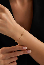 14 Ayar Zambak Altın Kolye Ucu