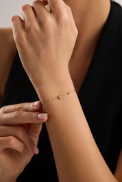 14 Ayar Kalp Altın Kolye Ucu