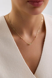 14 Ayar Dorikalı Zincir Altın Kolye