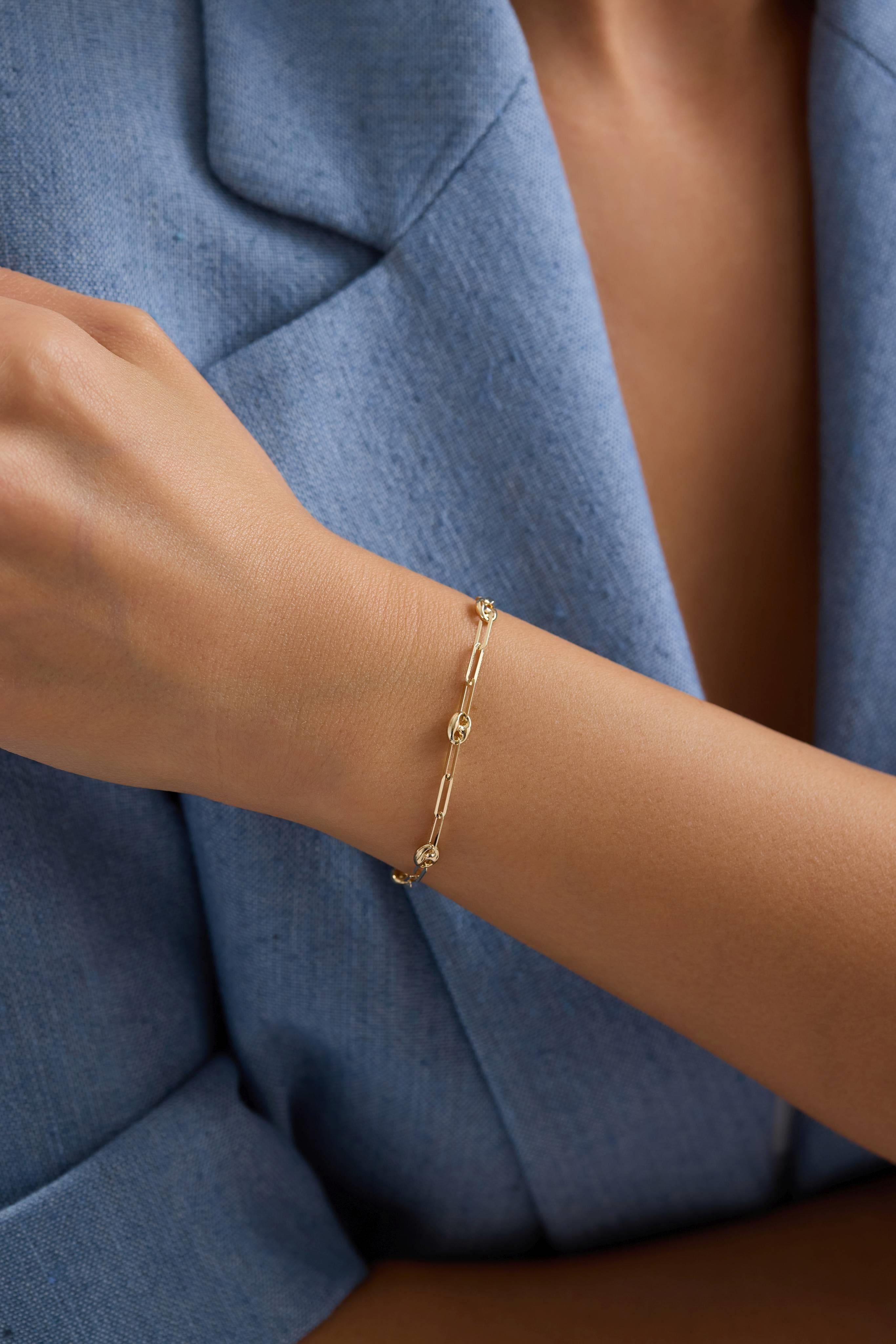 14 Ayar Düğüm Altın Bileklik