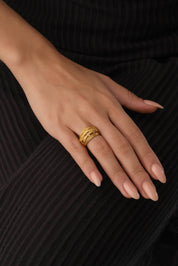 14 Ayar Elysi̇an Altın Yüzük