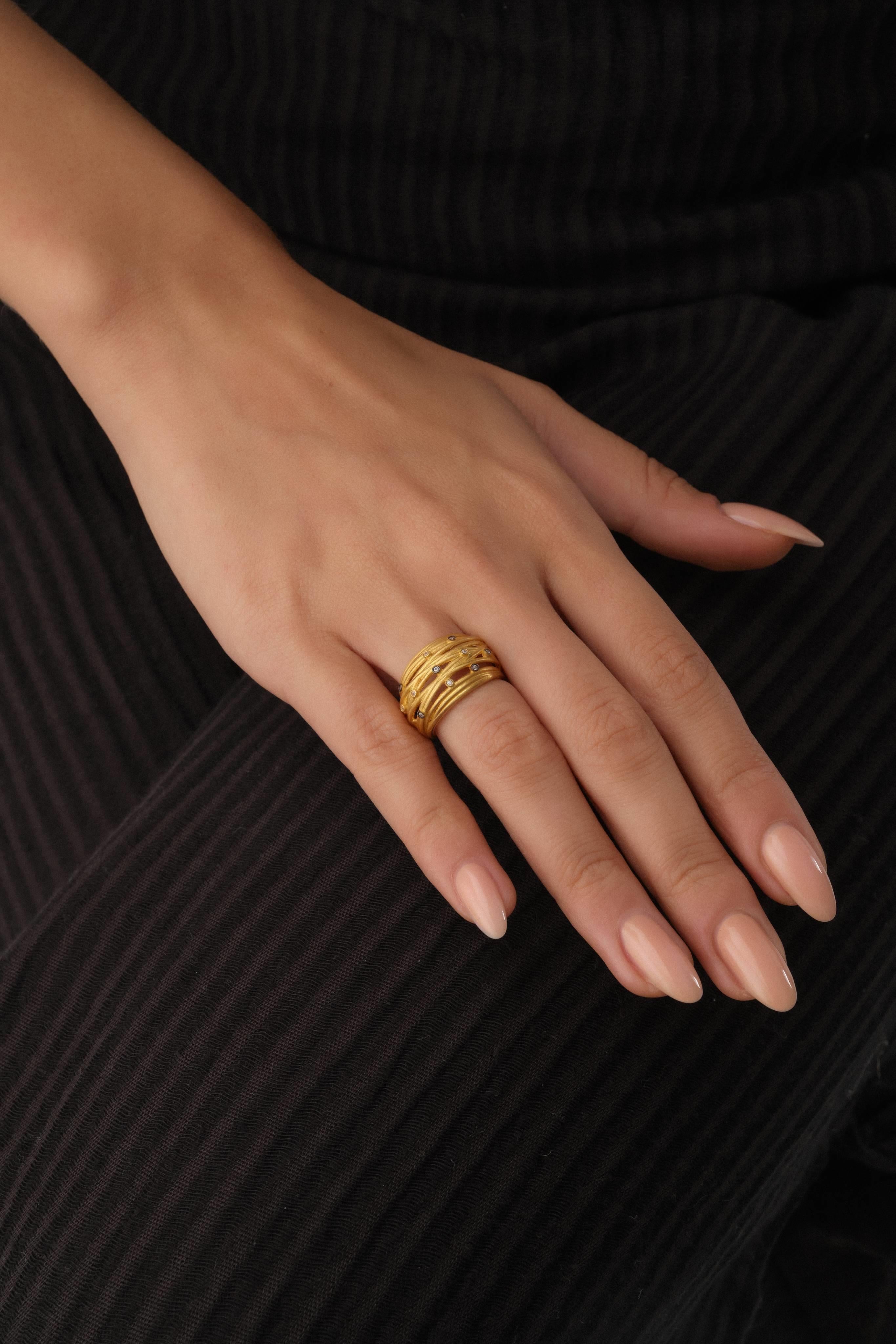 14 Ayar Elysi̇an Altın Yüzük