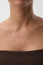 14 Ayar Forse Altın Zincir Kolye