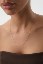 14 Ayar Forse Altın Zincir Kolye