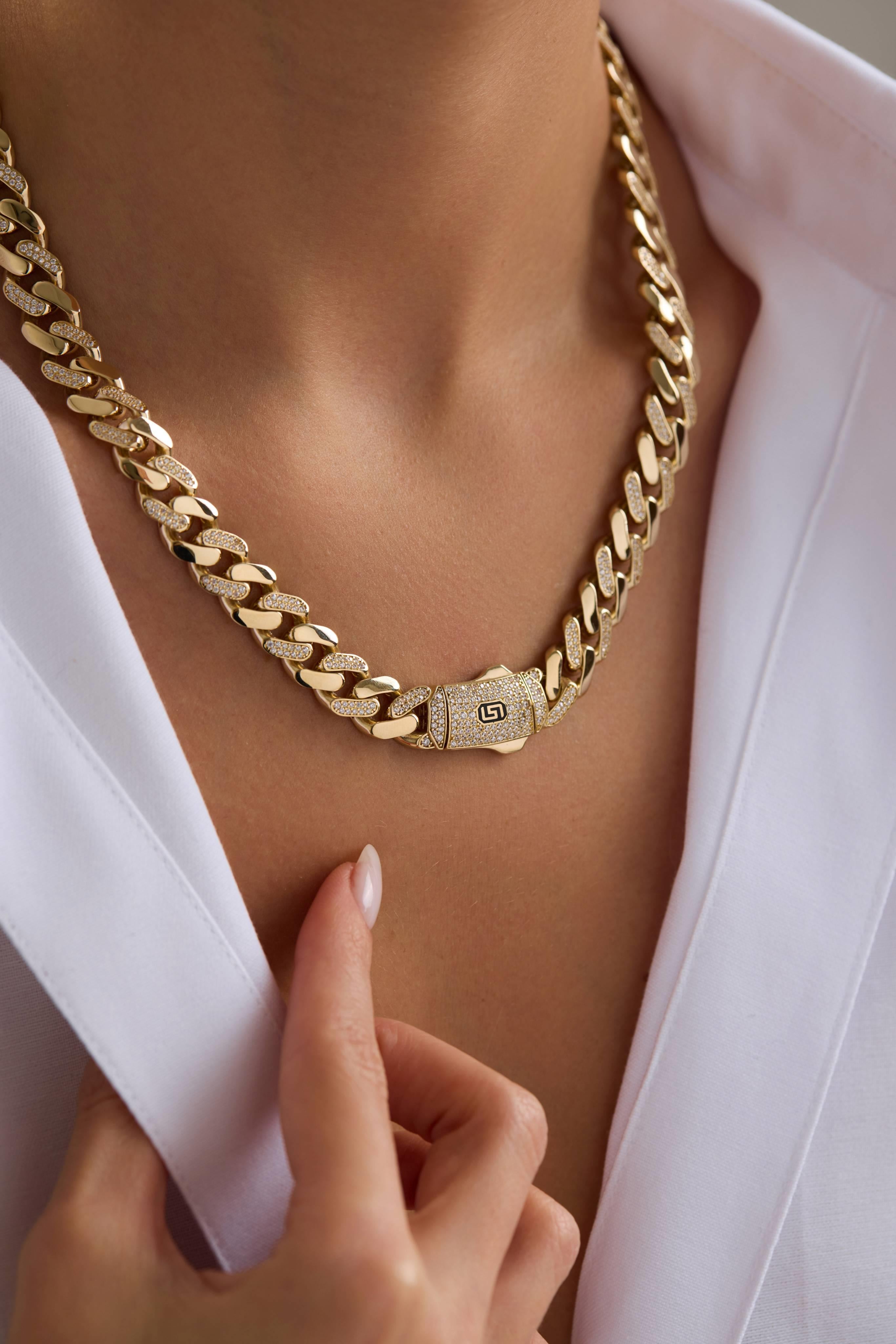 14 Ayar Gurmet Tamamı Taşlı Altın Set (11 MM)