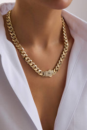 14 Ayar Gurmet Tamamı Taşlı Altın Set (11 MM)