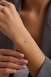 14 Ayar İpli Minimal Altın Bileklik