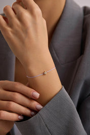 14 Ayar İpli Yıldız Altın Bileklik