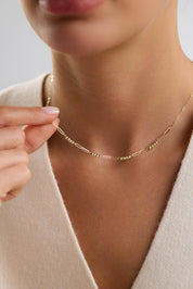 14 Ayar İtalyan Ataç Top Altın Kolye