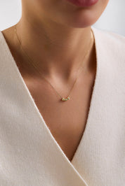 14 Ayar İtalyan Dorika Altın Kolye