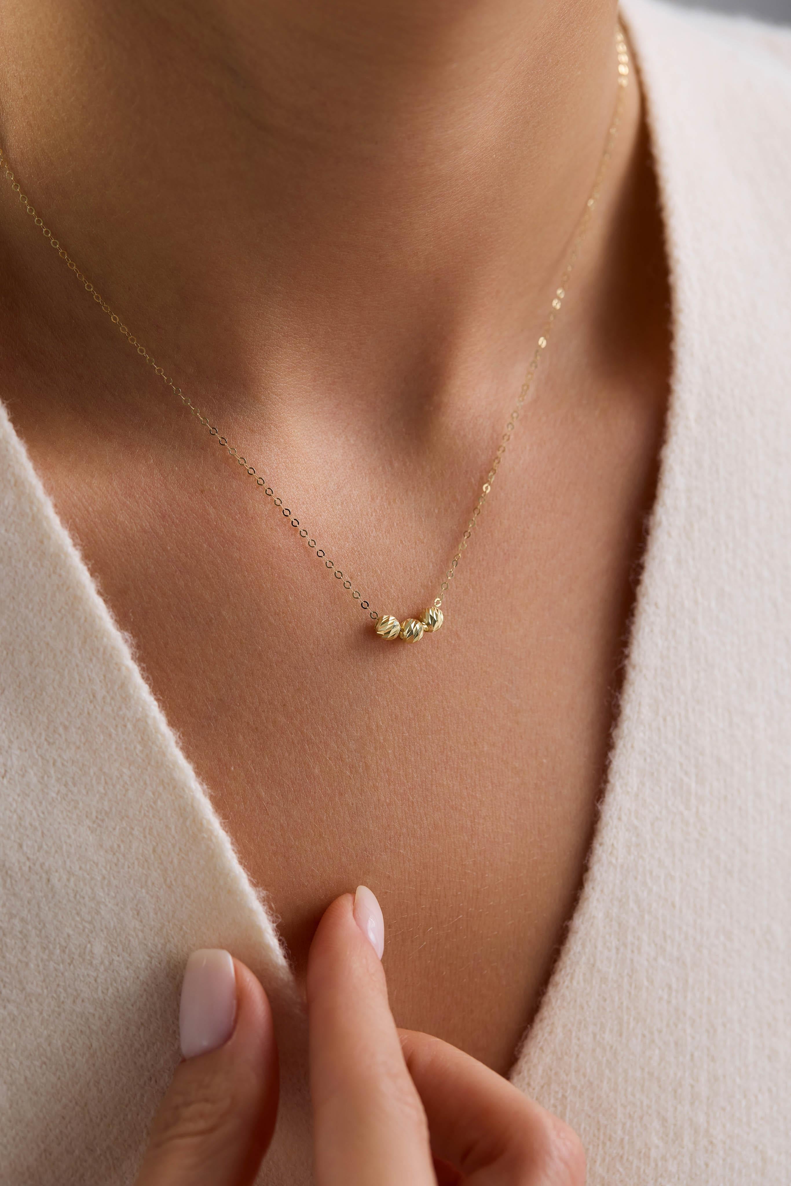 14 Ayar İtalyan Dorika Altın Kolye