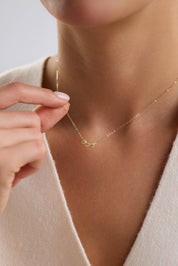 14 Ayar İtalyan Dorika Altın Kolye