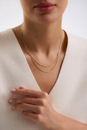 14 Ayar İtalyan Halat Altın Kolye