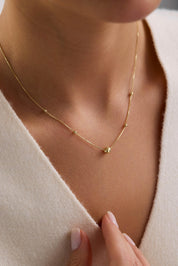 14 Ayar İtalyan Top Altın Kolye