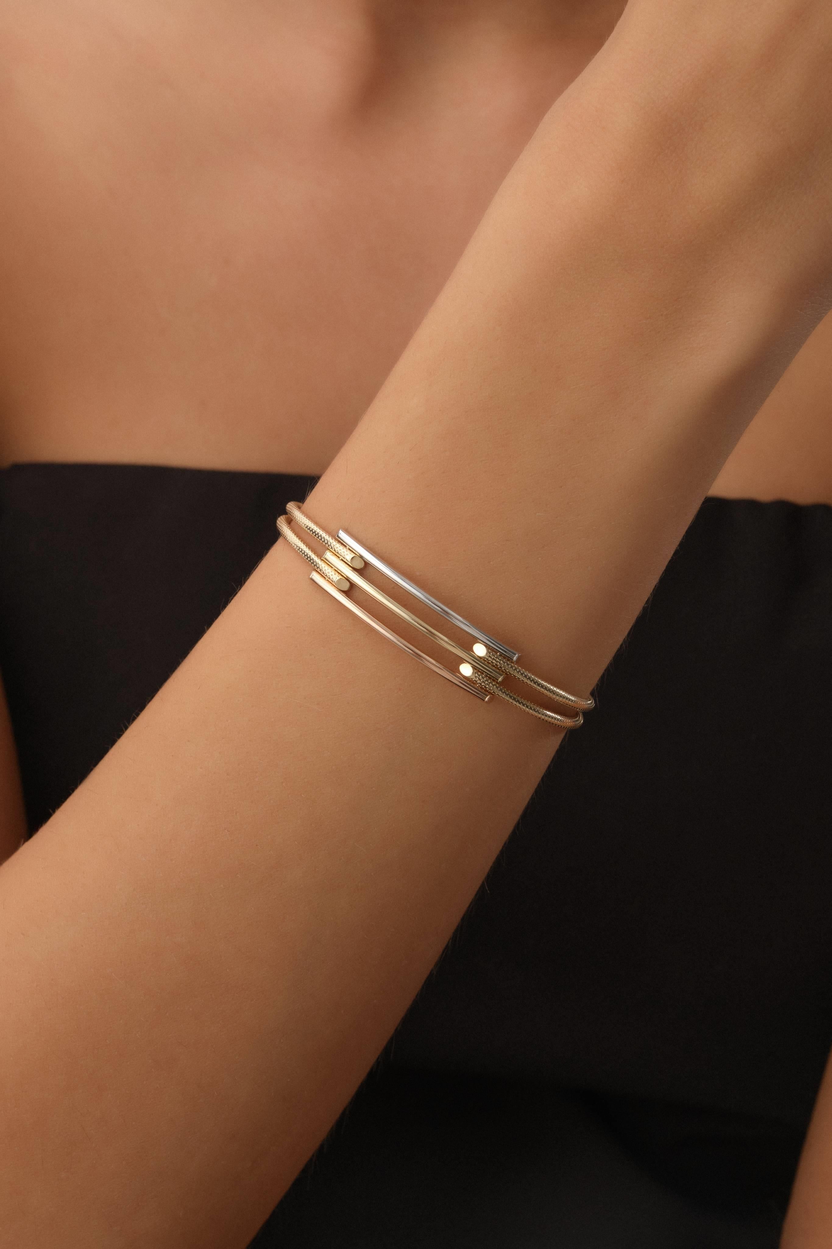 14 Ayar Kaburga Altın Kelepçe