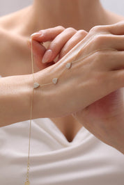 14 Ayar Kalp Taşlı Altın Şahmeran