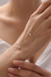 14 Ayar Kalp Taşlı Altın Şahmeran