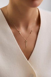 14 Ayar Kalpli Altın Kolye