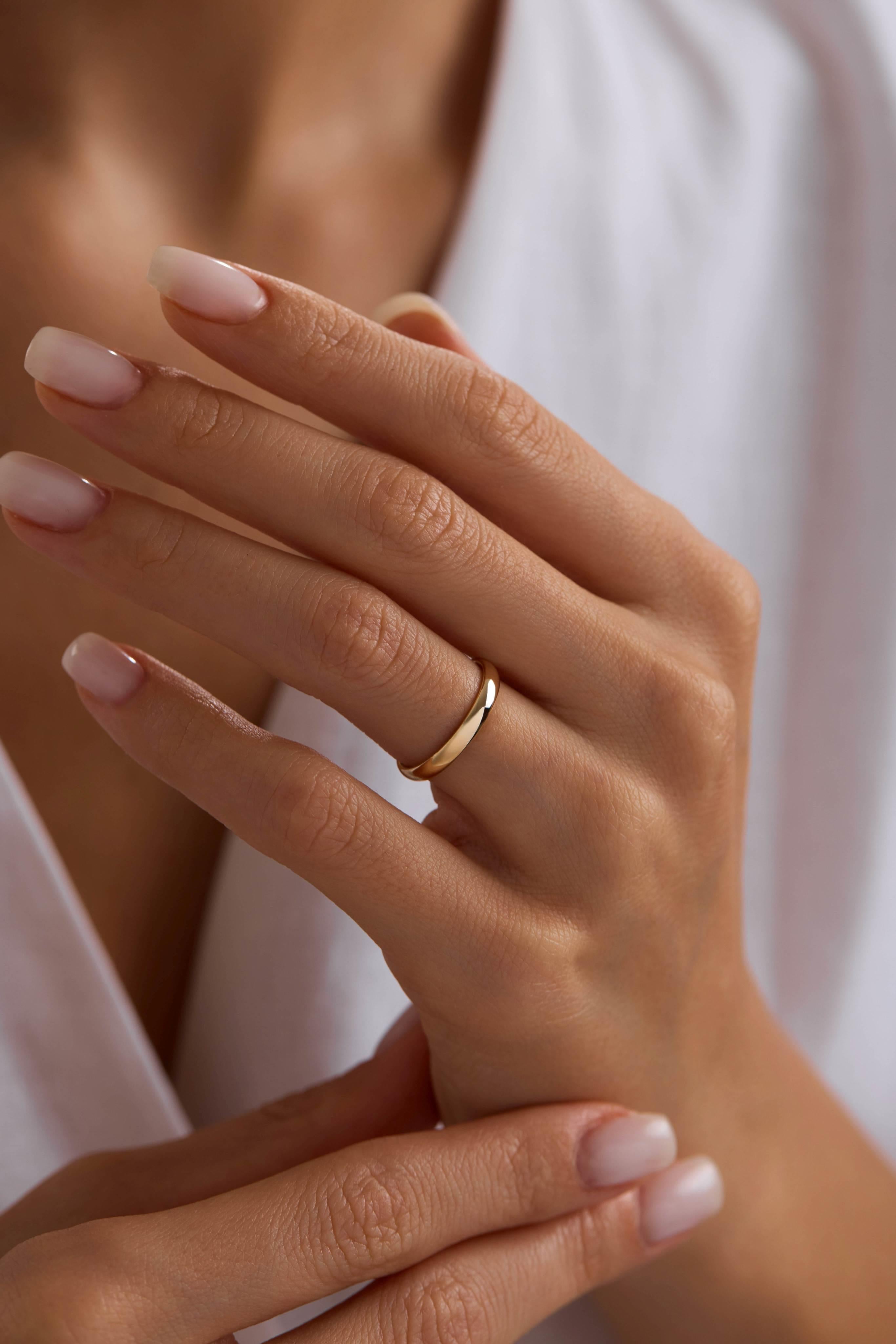 14 Ayar Klasik Altın Alyans (2.5mm)