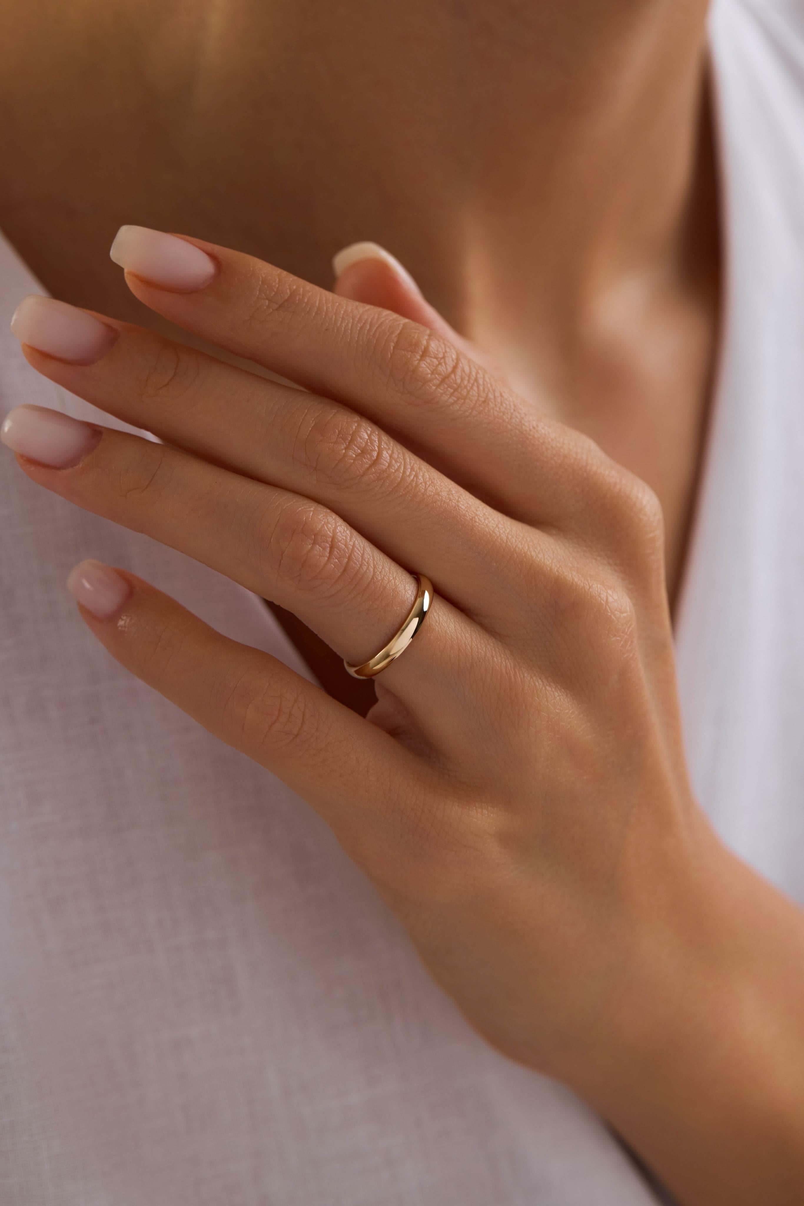 14 Ayar Klasik Altın Alyans (2.5mm)