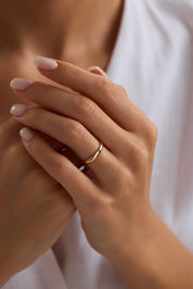 14 Ayar Klasik Altın Alyans (2.5mm)