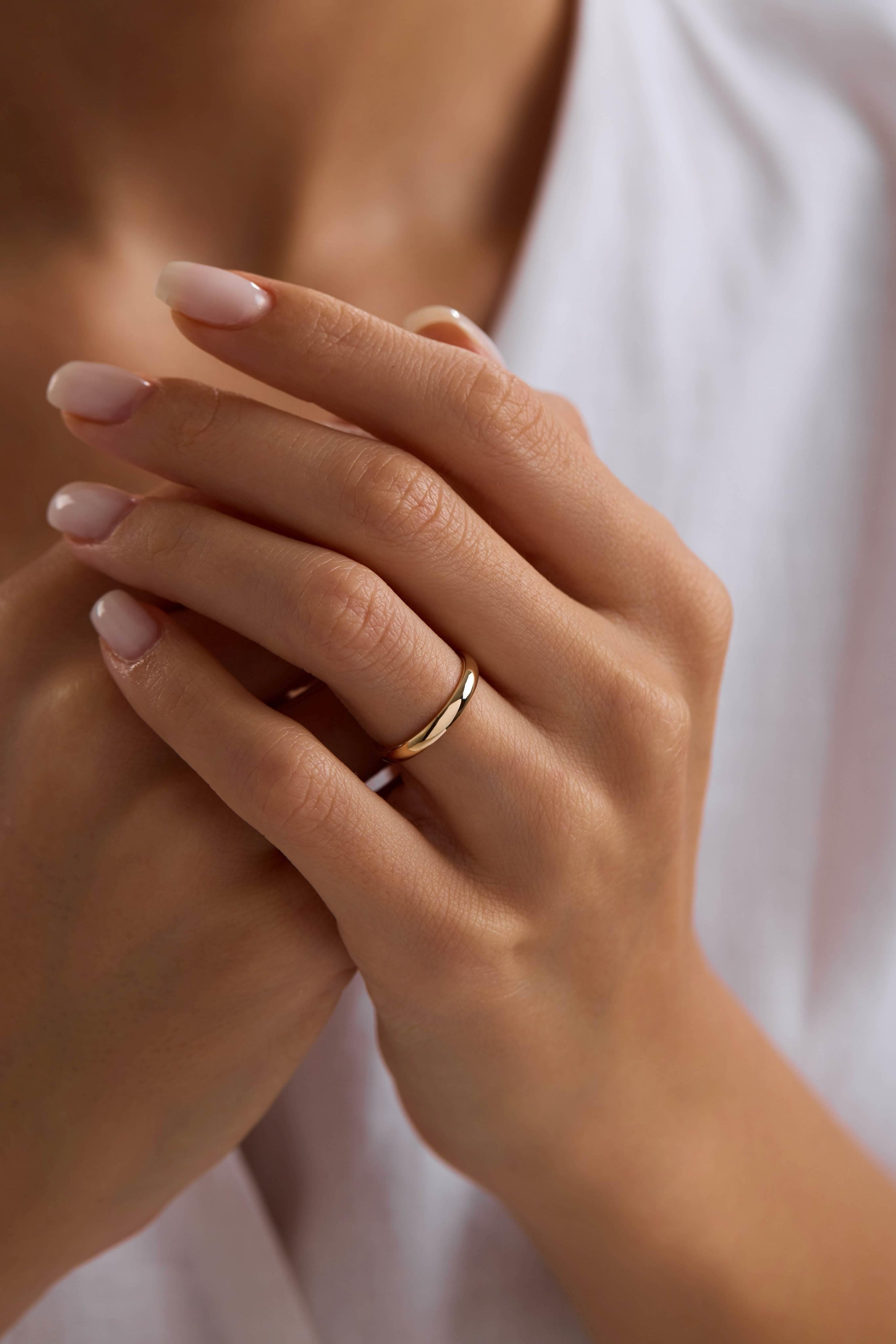 14 Ayar Klasik Altın Alyans (2.5mm)