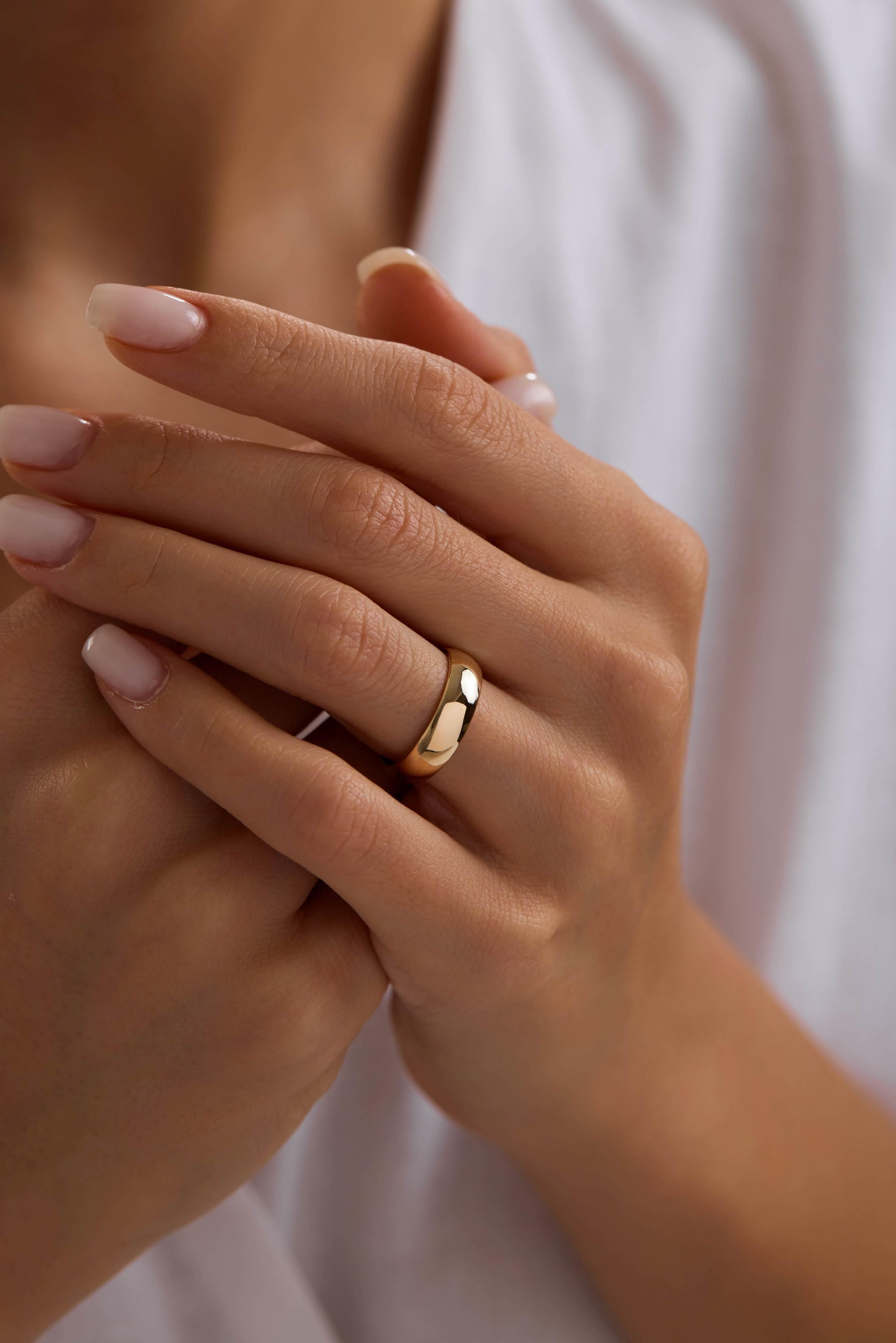 14 Ayar Klasik Altın Alyans (5mm)